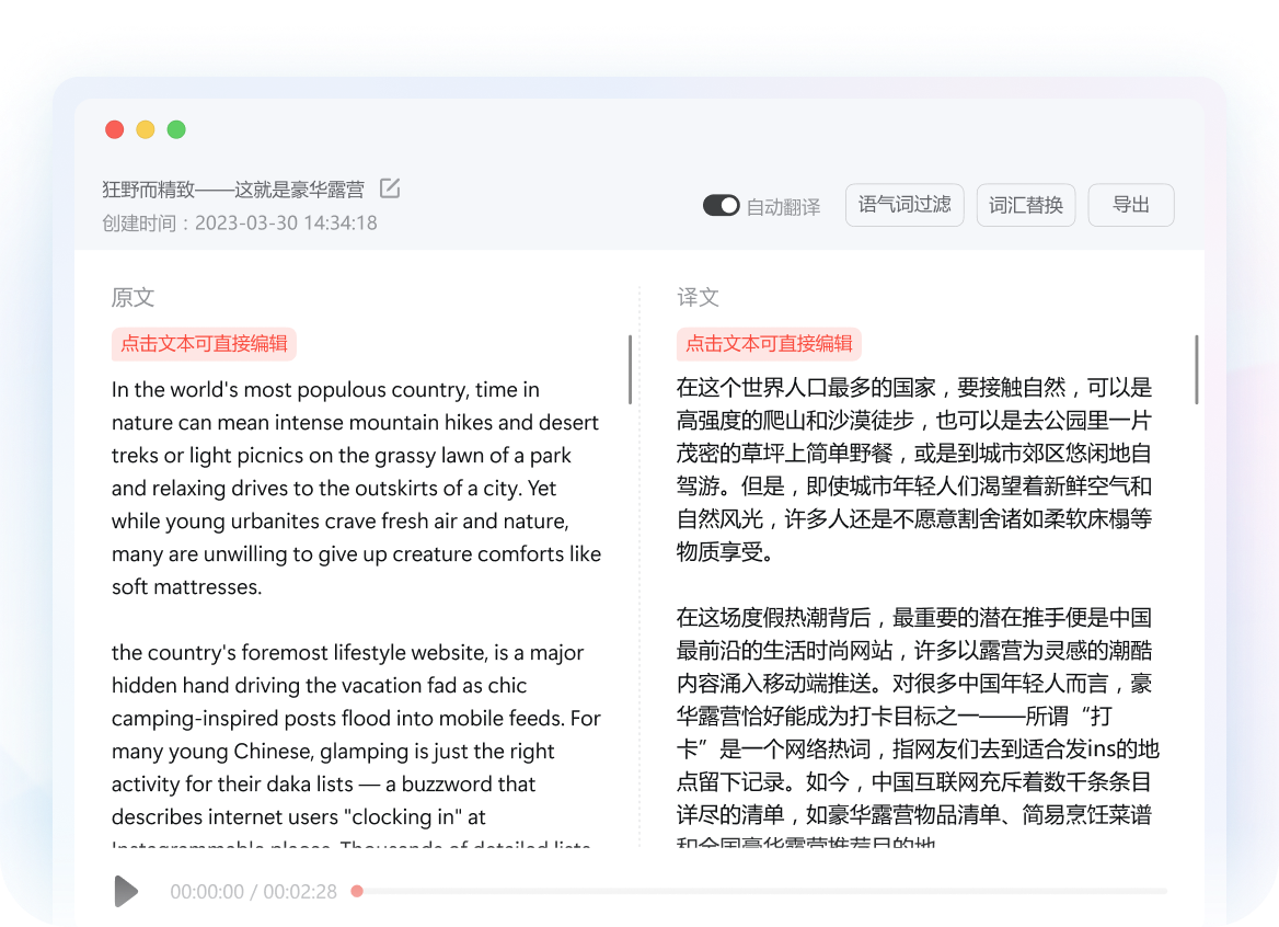 有道翻译智能语音转换